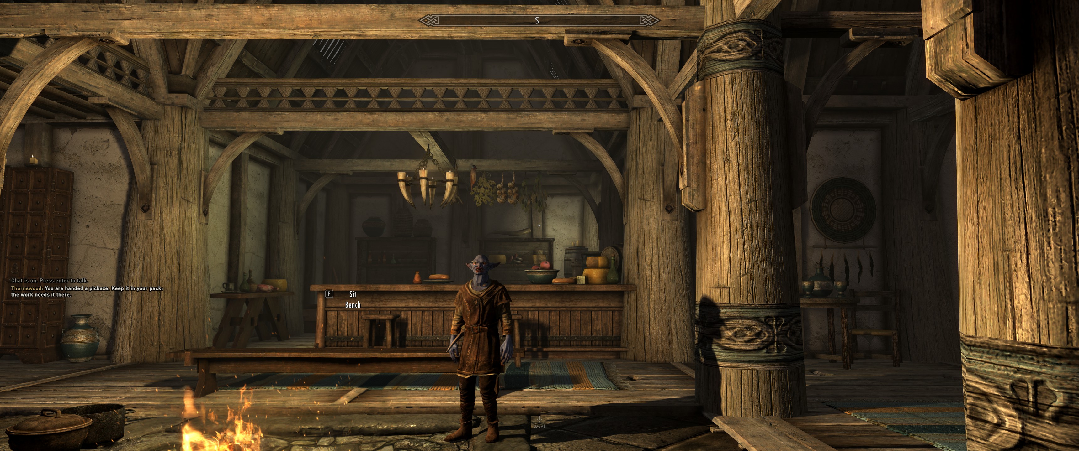 Skyrim scene shared by Patrick & Djinn